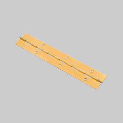 Cerniera a nastro 32x0,7 mm - barra 2 mt - bronzata CERNIERIFICIO VALTOCE (1/2)