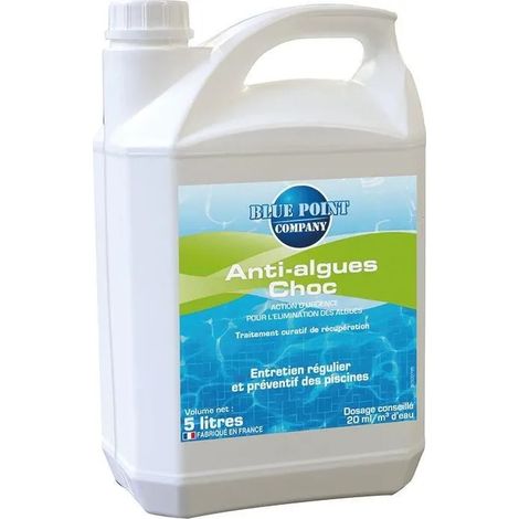 Trattamento piscina blue-point-company anti-alghe choc doppia azione 5