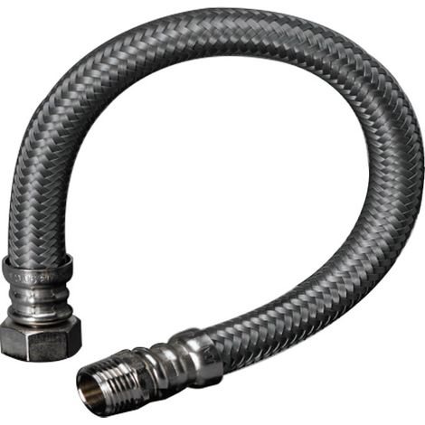 Flexible sanitaire POLYMÈRE Øintér.13mm - Femelle 1/2" / Mâle 1/2" - 500mm - TAQ SUPER