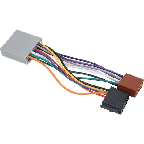 Adaptateur de faisceau de câblage radio ISO compatible Civic, remplacement du connecteur de faisceau de câblage autoradio (1/5)