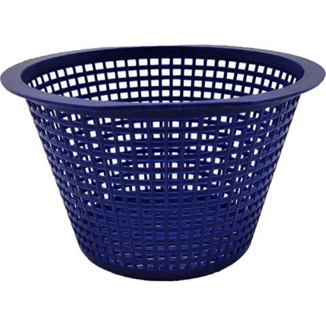 Panier de filtre rond pour outil de nettoyage de piscine à mailles fines bleues (1/5)