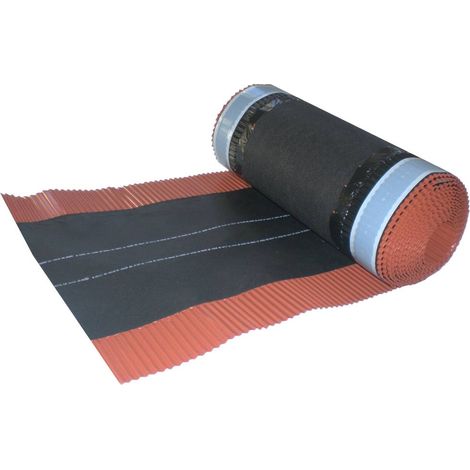Sarei First- und Gratrolle mit Spinnvlies 5 m x 320 mm ziegelrot Trockenausbau-Zubehör (1/2)