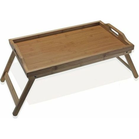 Vassoio de letto pieghevole versa bambù (30 x 23 x 50 cm) (1/2)