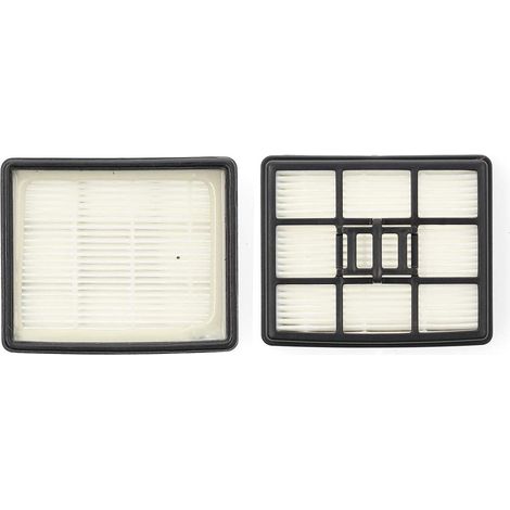Filtro hepa di ricambio ricambio per nedis nero bianco (1/2)