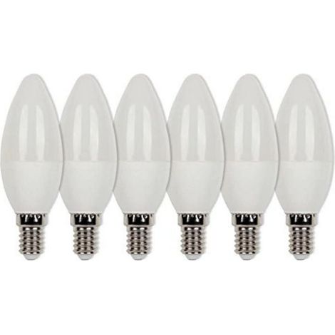 Ampoule LED B35 40 W E14 Nickel Blanc chaud
