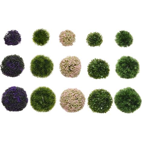 GREEN BALL D.18CM. (1/2)