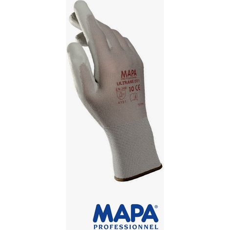 Guanti MAPA ULTRANE GRIGIO taglia 9 - 10pz