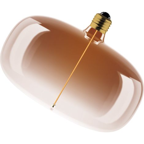 Osram – Ampoule LED E27 vintage 1906 4W 120lm – Verre marron thé – Diamètre 215mm – Rendu des couleurs CRI 80 – Lumière 1800K