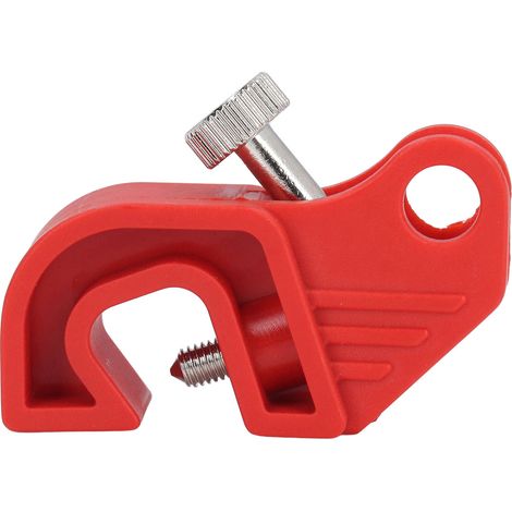 Verrou disjoncteur BD-D24W nylon renforcé universel sans pied, fixation rapide et sécurisée pour maintenance électrique LO/TO (1/5)