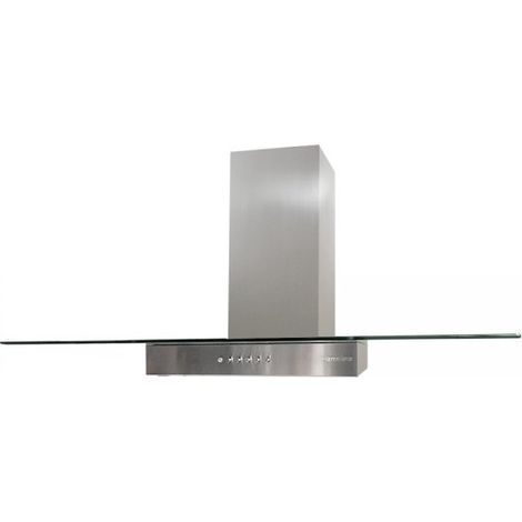 Barriviera Cappa Diamante 90 cm. in vetro 3 livelli di velocità classe C