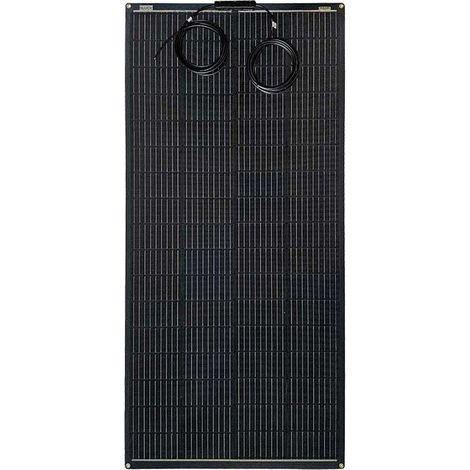 Blugy halbflexibles monokristallines Solarpanel, 200W, 1440x673x3 mm, Frontbox, Wohnmobil, Wohnmobil, Vanlife (1/2)