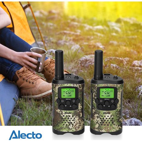 Alecto FR05CAMO - Lot de deux talkie-walkies pour enfants, Portée jusq NEDIS - FR05CAMO (1/5)