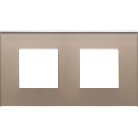 VIMAR - 22643.77 Platte 4M (2+2)int71 brauner Opal