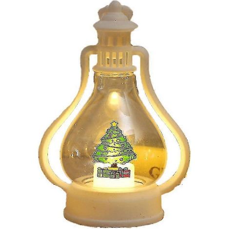Weihnachtsschmuck LED-Lichter Tragbarer Fensterschmuck für Kinder Weihnachten (1/5)