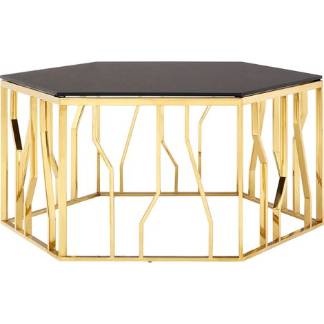 Interiors by Premier Versatile Hexagonal Coffee Table, Contemporary And Robust Display Table, Sturdy Decorative Coffee Table (1/5)