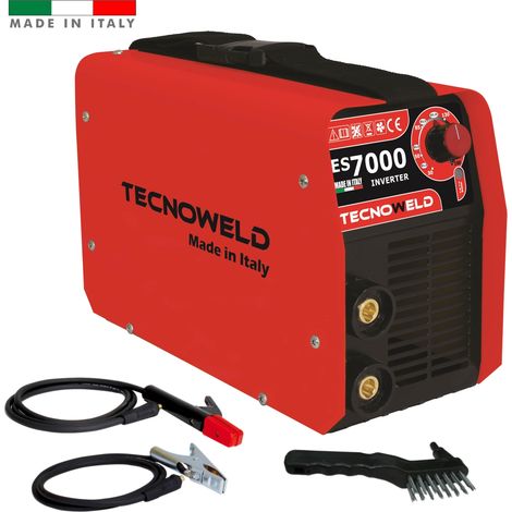 SOLDADOR INVERTER DE CORRIENTE CONTINUA MMA TECNOWELD ES 7000 200 AMP (1/5)