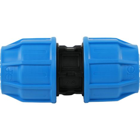 John Guest MDPE Compression Straight Coupling - 20mm (1/4)