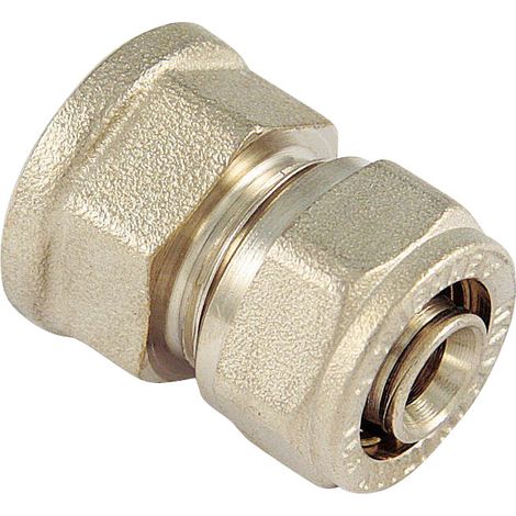 Tiemme RACCORDO PER TUBO MULTISTRATO diritto femmina mis. 20x1/2 5.00 pz