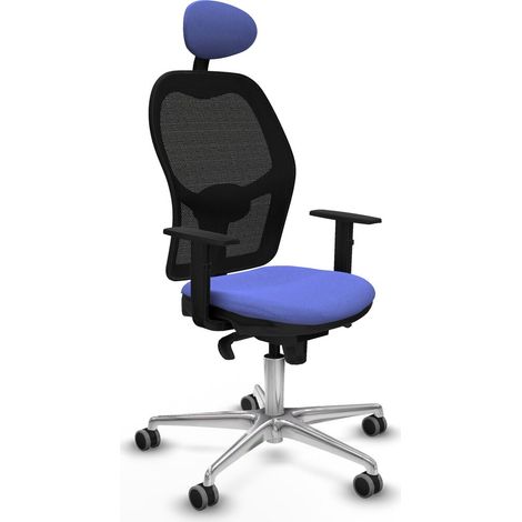 Sedia da Ufficio Piqueras y Crespo 1D086G1 Azzurro Chiaro (1/5)