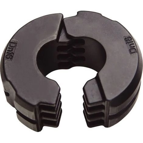 Virax – Inserts pour presse à sertir radial Ø28 profil V – Acier haute résistance 33 HRC – Inserts déportés pour sertissage près des obstacles