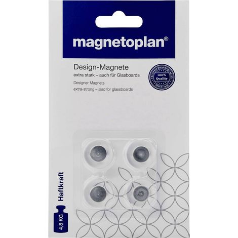 magnetoplan Aimant Acryl (Ø) 20 mm transparent 4 pc(s) 1681020 A423962 (1/3)