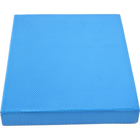 Tapis de yoga souple et équilibré avec coussinet, pour le renforcement de la taille, des abdominaux et des chevilles, outil de fitness bleu (1/5)
