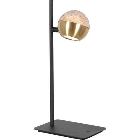 Steinhauer Exclusive - lámpara de mesa - BELLUNO - latón negro - (1/3)