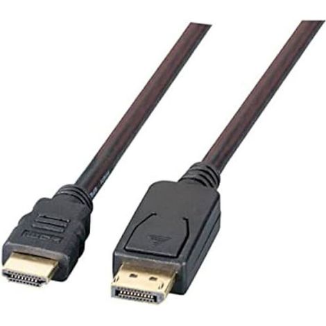 Câble Adaptateur Displayport Vers Hdmi - 2 M - Full Hd 1080p - Connecteurs Plaqués Or (1/2)