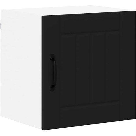 Meubles de Rangement,Armoire de cuisine Noir 40 x 31 x 40 cm Bois d'ingénierie CFW262083 (1/5)