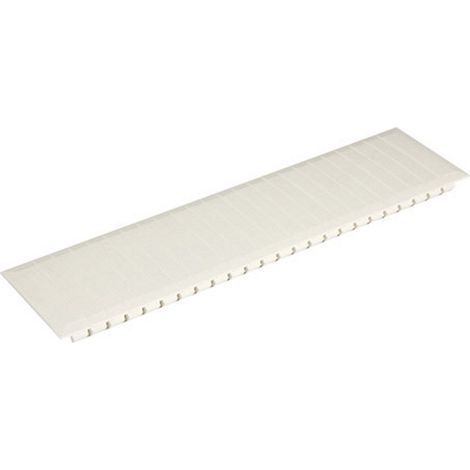 Obturateur 13 modules - Blanc