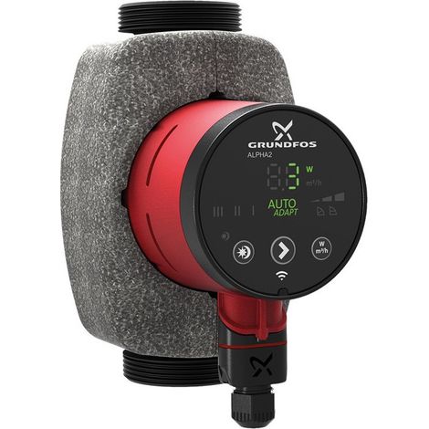 Pompe de circulation de chauffage ALPHA2 230 V. PN 10. 180mm Typ 32-80. Rp 1 1/4Z