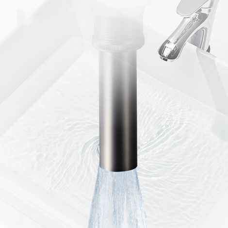 Waschbeckenstöpsel mit Abflussblock, Kupfer, ohne Überlauf, für Badezimmer und Gäste-WCs (1/5)