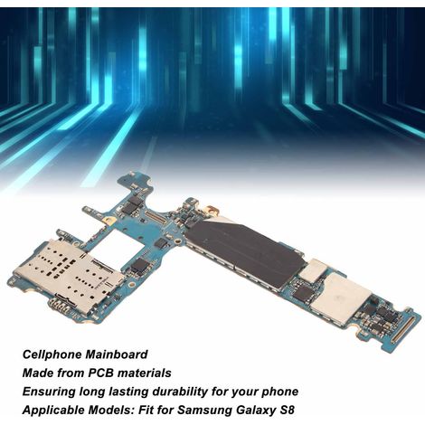 Carte mère de téléphone portable débloquée, format précis, 64 Go de mémoire, pour Samsung Galaxy S8 version US (1/5)