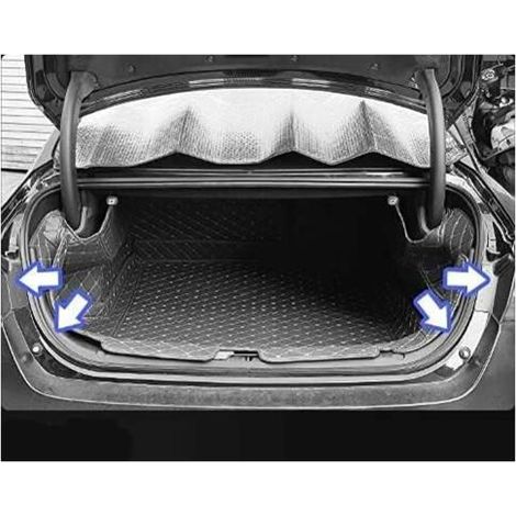 Amortisseur de voiture universel modifié joint de porte amortisseur colonne pâte d'amortissement pâte anti-collision bruit anormal isolation phonique joint en caoutchouc (1/2)