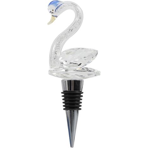 de bouteille de vin élégant en forme de cygne portable et