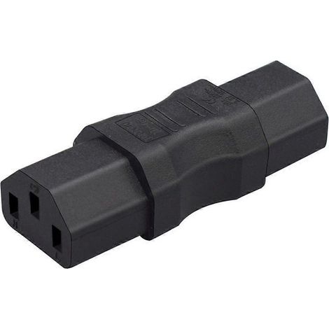 Câble rallonge électrique IEC C13 vers C13 en PVC, pour branchement électronique simple et pratique, adapté à tous vos appareils (1/4)