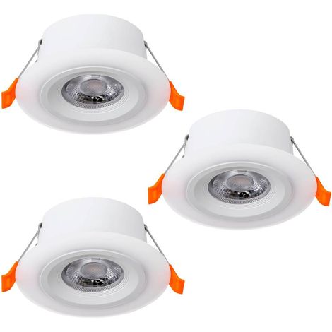 Lampada del soffitto Calong Plastic White LED 3x4.8W 3000K Ø10cm (1/2)