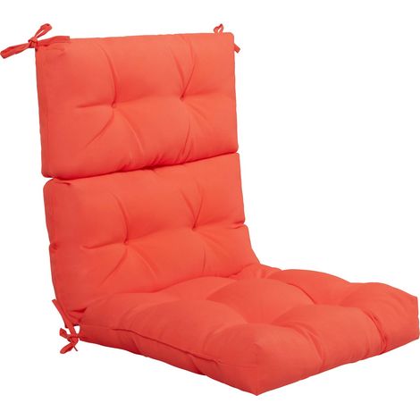 COSTWAY Cuscino Per Poltrone,Cuscino Per Poltrone Da Giardino,Cuscino Per Poltrona Relax,Cuscino Imbottito Per Poltrona Relax,Cuscino Per Sdraio,Cuscino Per S (1/5)