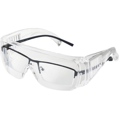Schutzbrille für Brillenträger, Wind- und UV-Schutz, EN166