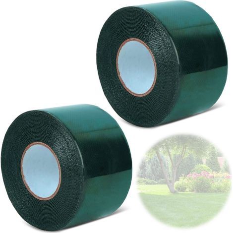 2 Rouleau Bande de Jonction Gazon Synthetique 5 cm X 5 m, Ruban de Gazon Artificiel Auto-Adhésif, Ruban Double Face pour Gazon Synthétique pour Jardin, Balcons pour Connecter de Faux Tapis D'herbe (1/5)