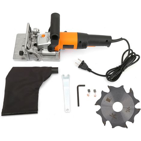 Machine électrique de tenonnage de bois, menuisier de biscuits en bois 760W Groover