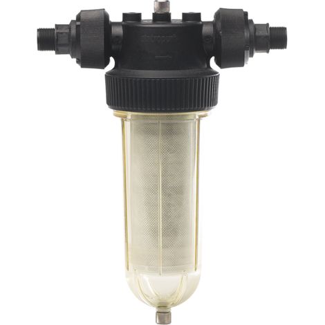 Cintropur – Filtre sur robinet auto-épurant 25 microns – Purge rapide – Pression 10 bar – Cuve transparente pour contrôle visuel