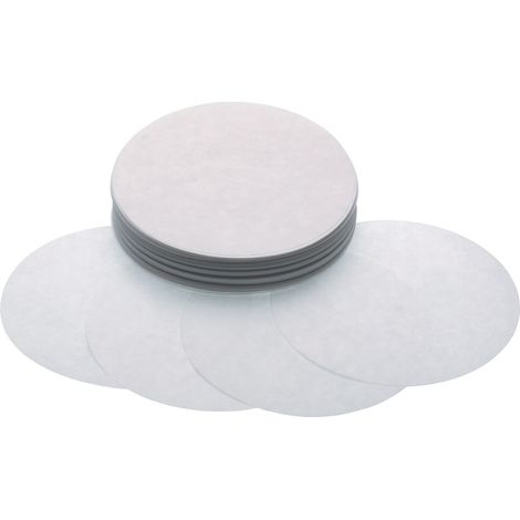 KitchenCraft Fogli di Carta Cera per Hamburger, Dischi da 11cm, Confezione da 250 (1/4)