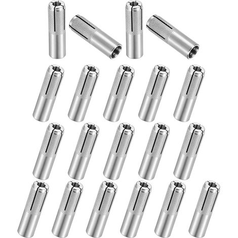 Lot de 20 chevilles d'ancrage M10 x 40 mm en acier inoxydable (1/5)