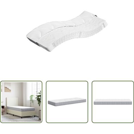 Matelas ensaché - Matelas à ressorts ensachés moyen 80x200 cm (1/5)