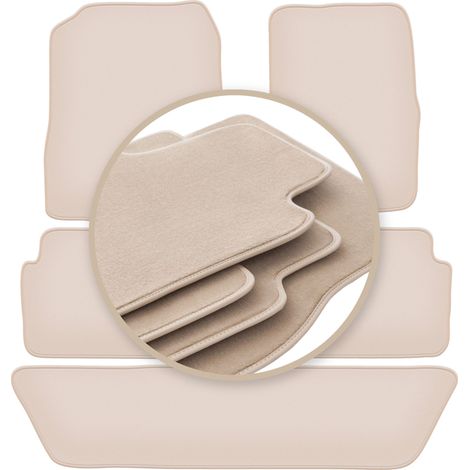 Hochwertige beige Fußmatten für: Dodge Durango II SUV 2002-2010 (1/5)