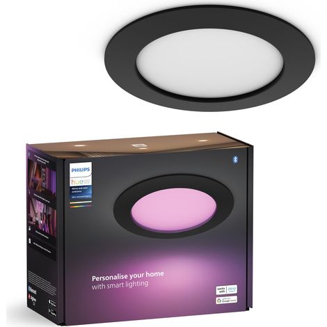 Spot Encastrable, 170mm, Noir (1/5)