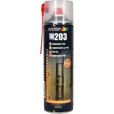 Graisse au téflon, huile PTFE 500 ml, Motip