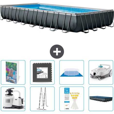 Ultra XTR Pool Rechteckig - 975x488x132 cm - 9-teilig S610