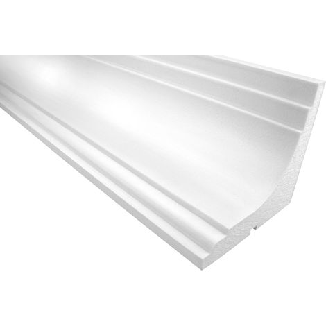Facciata Cornice EPS PU resistente agli urti 185x200mm KC120: 2 metri / 1 modanatura (1/3)